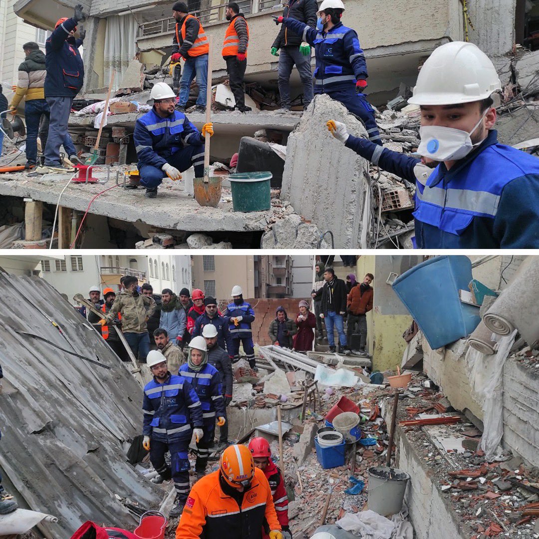 Tüm İmkânlarımızla Depremle Mücadeleye Destek Veriyoruz.