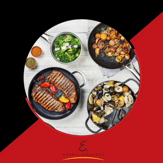 EmerilEveryday's tweet photo. Created with the home chef in mind, the Emeril Lagasse Forever Pans are designed to deliver a consistent, beautiful  sear, time after time.🍳

Get yours now! 🔗https://t.co/J8zrA7BSwC

#EmerilEveryday #ForeverPans #Bam #Food #Cooking https://t.co/obFQTdbL1c