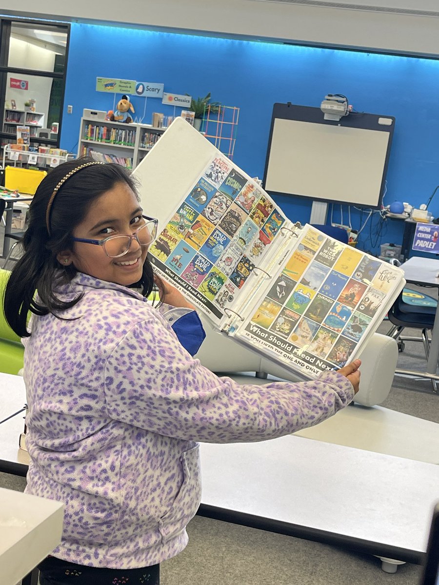 Have you seen our ‘Book Book’? It helps us find what to read next! Thank you to The Book Wrangler for these great resources for our library friends! <a href="/npepanthers/">New Prospect Panthers</a> <a href="/NPESprincipal/">Amy Booms Lemons</a>