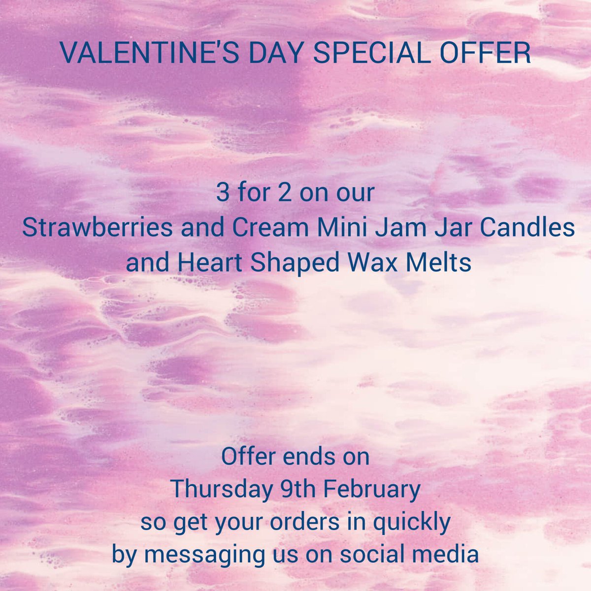 RelightableBHS's tweet image. 💕Valentine's Day Special Offer 💕
3 for 2 special offer 🩷🤍
Each bag of wax melts contains 6 wax melts