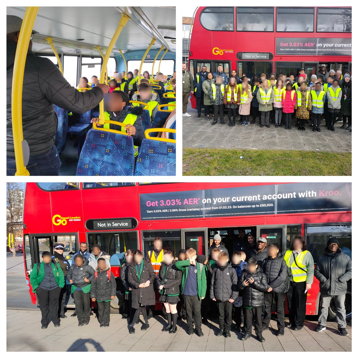 MPSRTPC's tweet photo. #EASaferTransport conducted a Bus Safe initiative exercise with @ValencePrimary &amp; @SydneyR_School today teaching and explaining how to keep safe on @TfL network🚌👮‍♀️👮‍♂️ 👍🏼
@Go_Ahead_London @TflMentoring  @MPSHavering @MPSBarkDag @BDPost https://t.co/tAZn0TTs0e