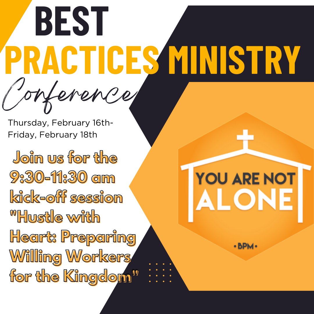 The Best Practices for Ministry Conference starts tomorrow! Don't forget to join us for the kick-off session! Also come visit our booth and say hi!