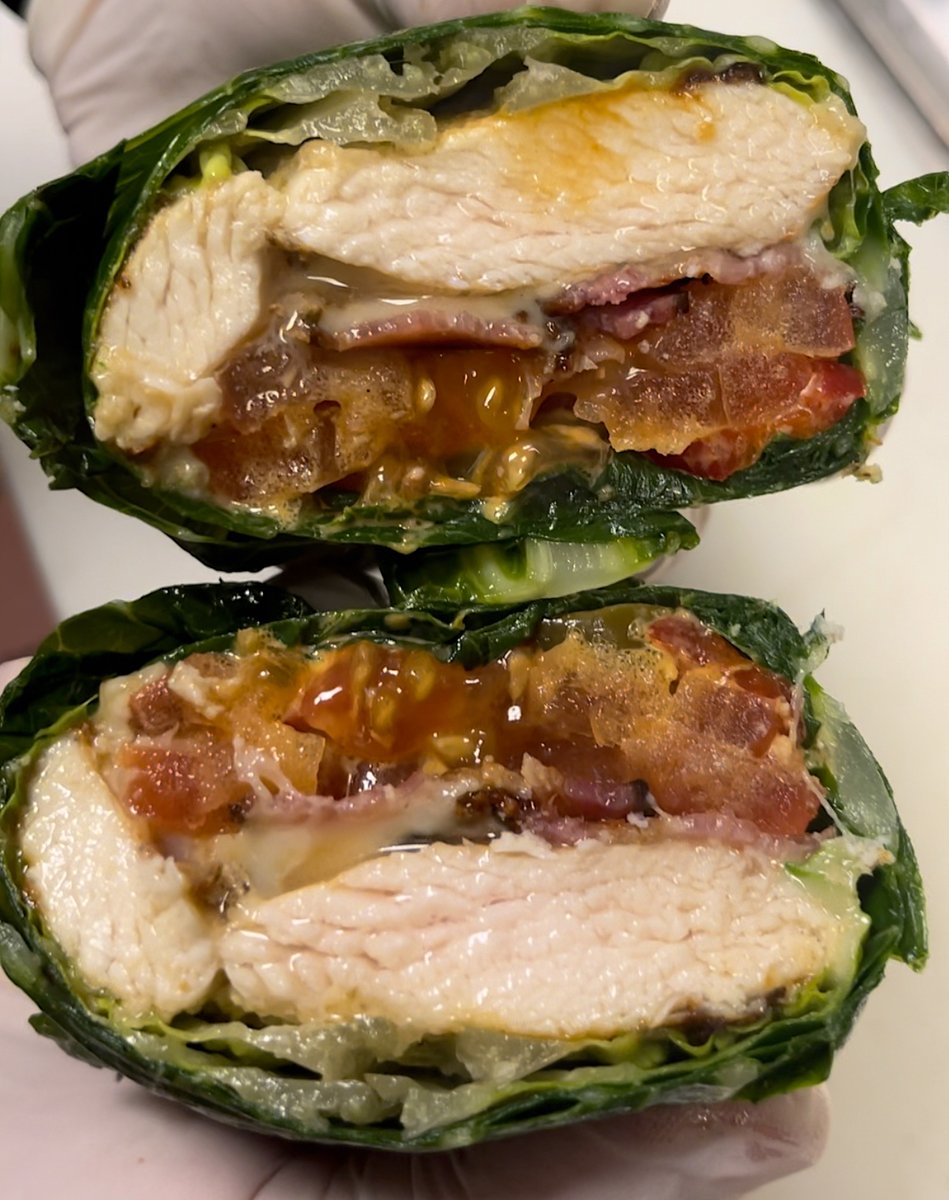 Collard greens wrap on my mind 🤤 1 or 2?