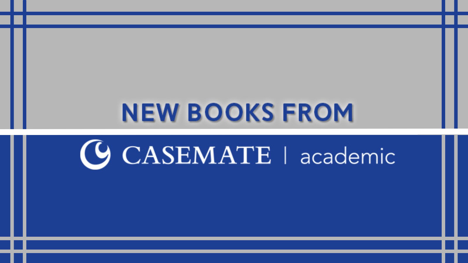 Casemate Academic on Twitter "New books distributed through Casemate