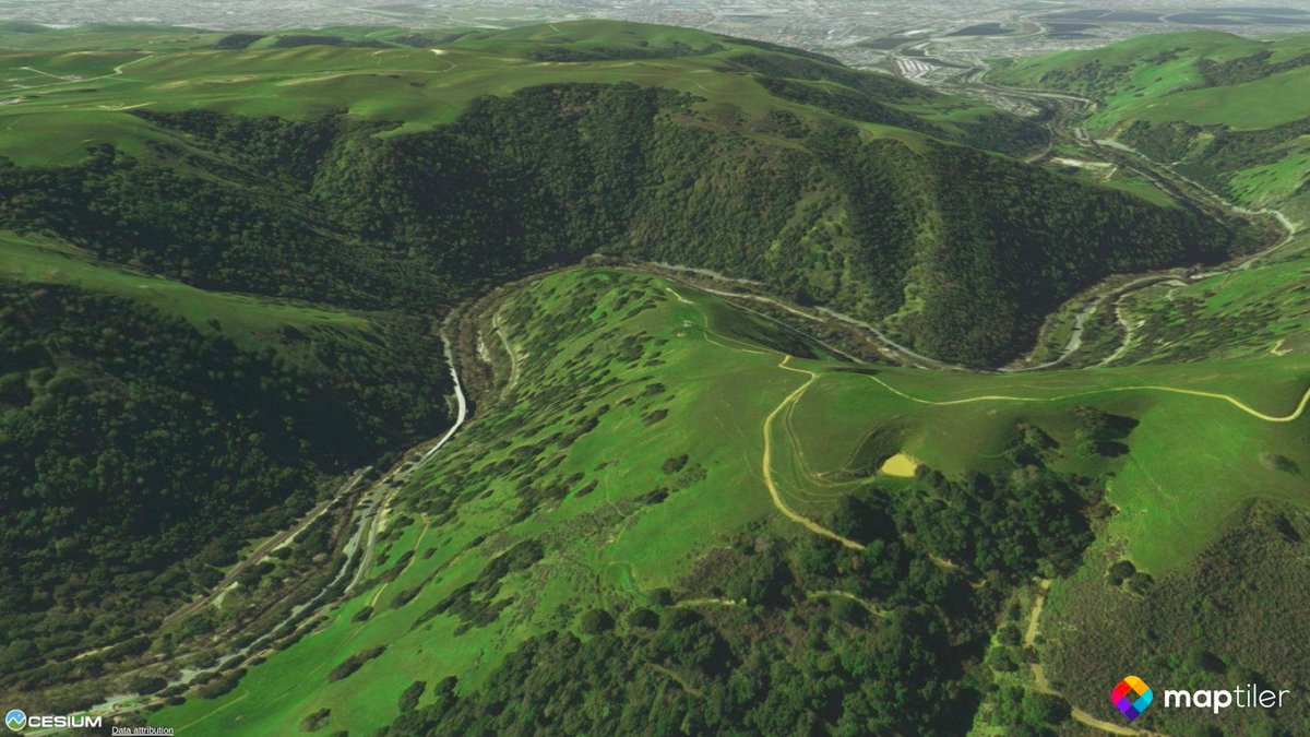 MapTiler's tweet image. Did you know that MapTiler Server can serve 3D terrain for #CesiumJS from prepared on-prem packages?
ow.ly/r9qU50MzRNP