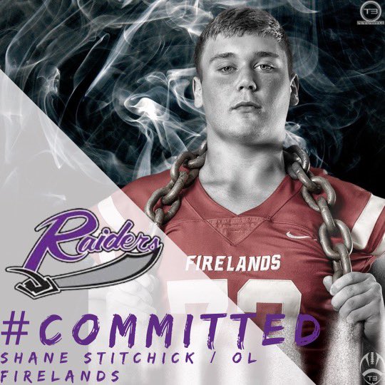 Commitment Alert! 🚨

🟣 <a href="/shane_stitchick/">Shane stitchick</a> 2023

⚪️ OL from Firelands High School 

🟣 Heading to Mount Union 

⚪️ Congrats on your commitment! Good luck at the next level! 

#t3performance #t3football #t3athlete #committed