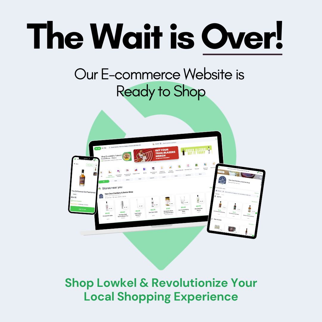 Shopping got a lot easier and more meaningful. With our new e-commerce web platform, you can now support local businesses, and enjoy a convenient shopping &amp; local delivery all at once.

Check out our marketplace: lowkel.com

#SupportSmallBusinesses #ShopSmall #PDX