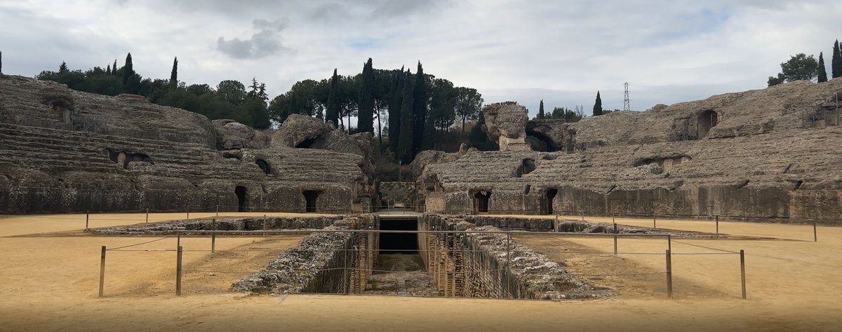 wjb_mattingly's tweet photo. I did some filming this morning at Itálica, an Ancient Roman city just a few miles north of Seville, Spain. Hands down my favorite Roman ruins. Video coming soon!
Admission: 1.50!
https://t.co/kyznbtqdcY
#themedievalworld https://t.co/pKnQYGt3fD