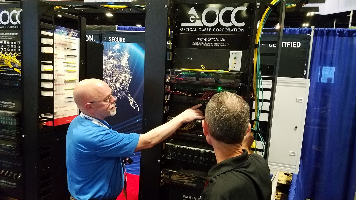 Big shout-out to @OCCSolutions for promoting #PassiveOpticalLAN technologies at #BICSI Winter 2023. You can click here to learn more about #OpticalLAN. bit.ly/3lgccjx