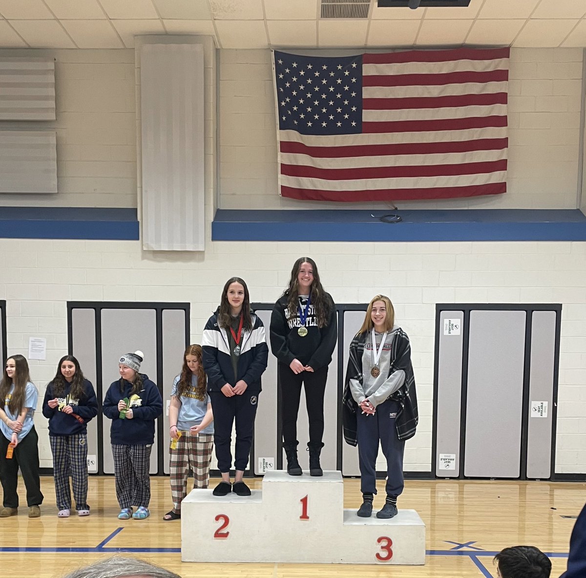 htownswim's tweet photo. ICYMI: Erin Magnotta captured🥇in the 200 free at Sussex County Champs on Saturday. Her time of 2:02.92 improved upon the HHS record she broke last season. Way to go, Erin! 🐅🐅

@HHSTIGERS https://t.co/sn9NKKGPux