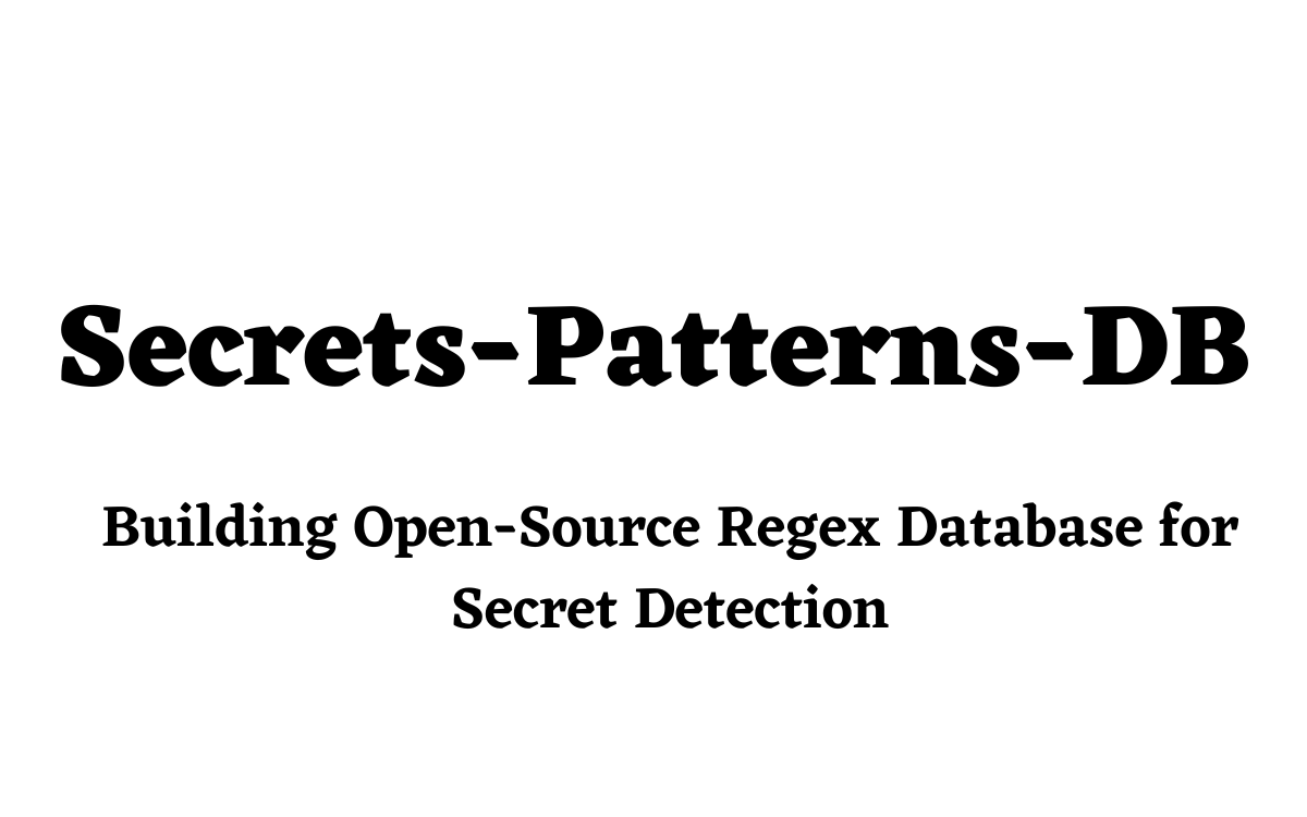 Uncover the secrets hiding in your code with Secrets Patterns DB! 🔒💻 

I built a comprehensive open-...