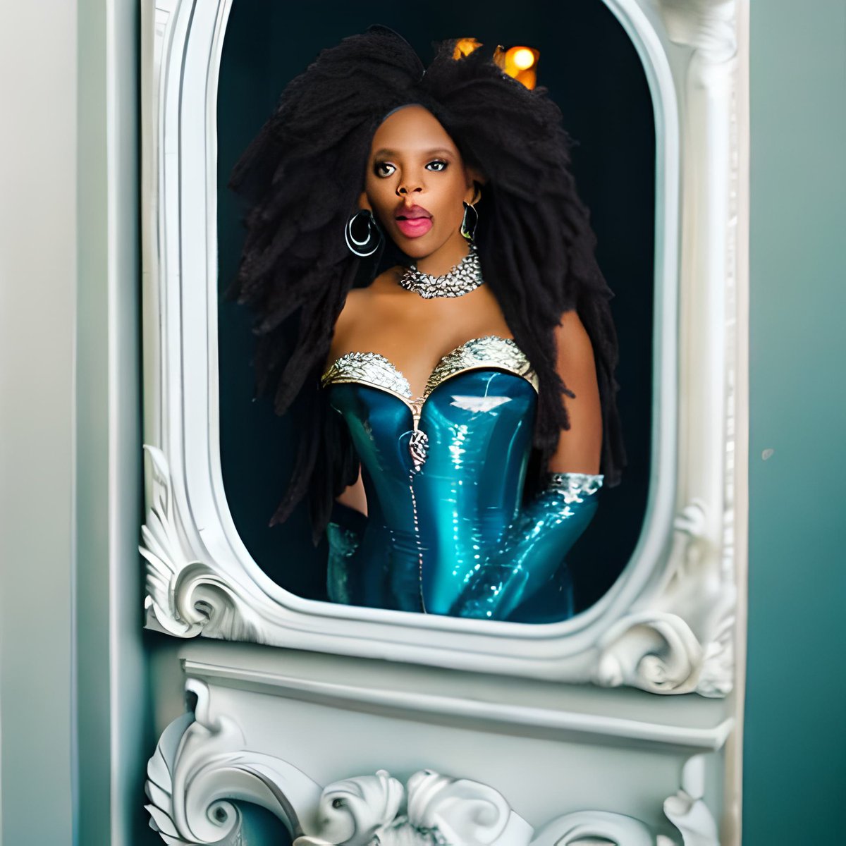 gpugachev63's tweet photo. A big-eared fool, a creeping one who wants to be beautiful, but can't, because she's a fool, looks idiotic, but with big claims. He sits, looks at himself in the mirror and dreams of a prince, in a Mercedes. #NFTs #NFTCommunity #NFTCrazy #NFTCollection https://t.co/Y1DgDh7fXU