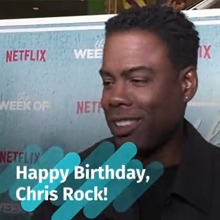 Happy birthday, Chris Rock!  