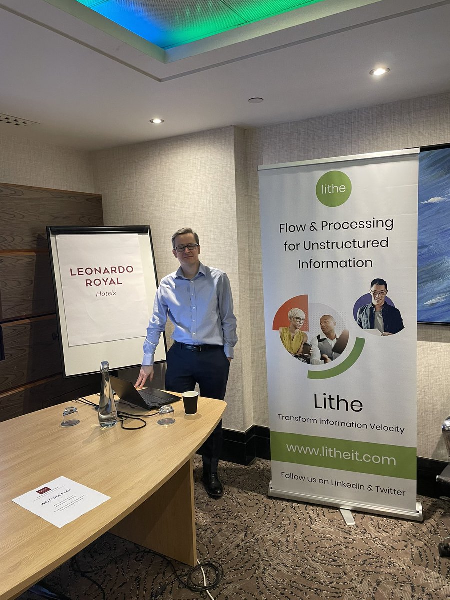 cmooreLithe's tweet photo. A fantastic day spent with @dcrawfordLithe at the SPS #InnovationHub. Great to see so many current partners and many interesting conversations to come around the #PowerOfPossibility. #Lithe #intelligentflow #digitaldocuments https://t.co/a4RGoYxeat