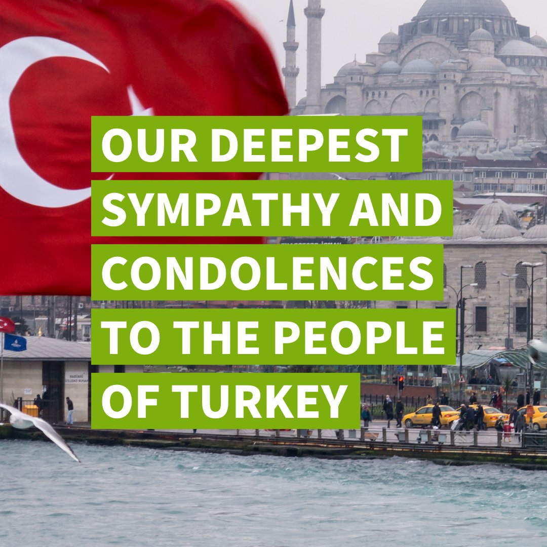 Our thoughts go out to all those affected by this devastating earthquake in Turkey. We stand in solidarity with you and support you with a donation of 2,500 euros to Deutsches Rotes Kreuz, which called for a donation action🇹🇷 

#turkey #earthquake #Erdbeben
