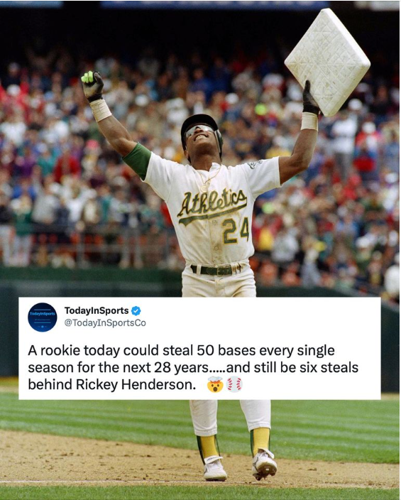 CarolinaCardEx1's tweet photo. I never tire of Rickey Henderson content. https://t.co/kQCYt5v7D1