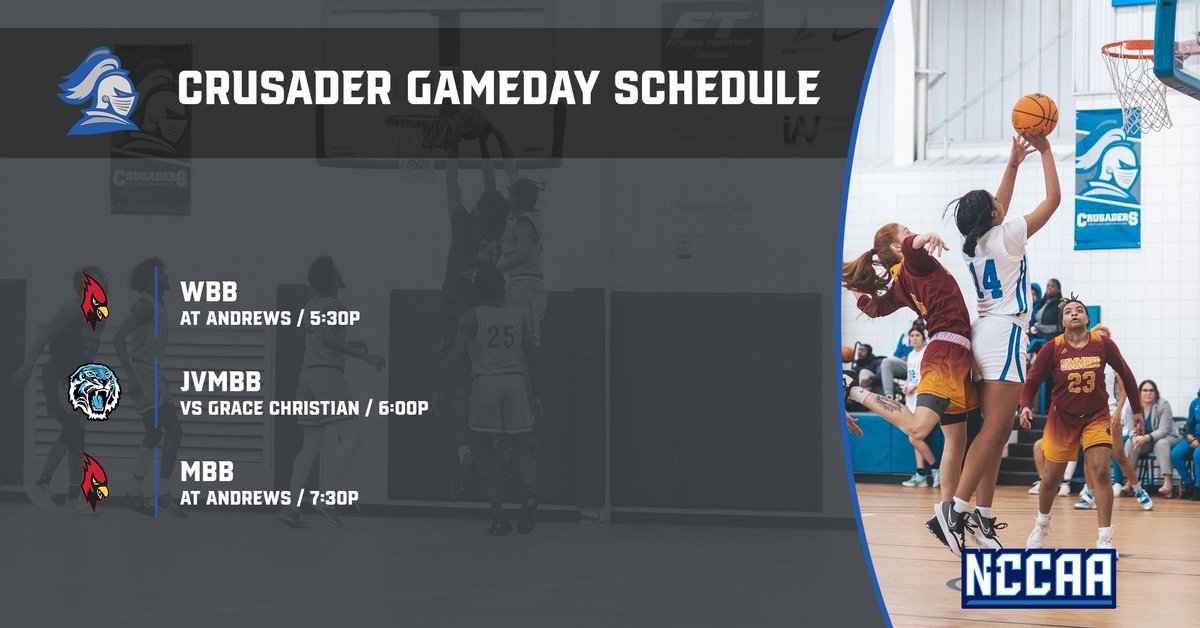 All three winter teams in action today, as WBB and MBB hit the road to Berien Springs to take on Andrews

JV MBB will be at home for their final home game of the season taking on Grace Christian University at 6:00p

Stream Links:
WBB/MBB 5:30/7:30p 

youtube.com/@weareAUSA