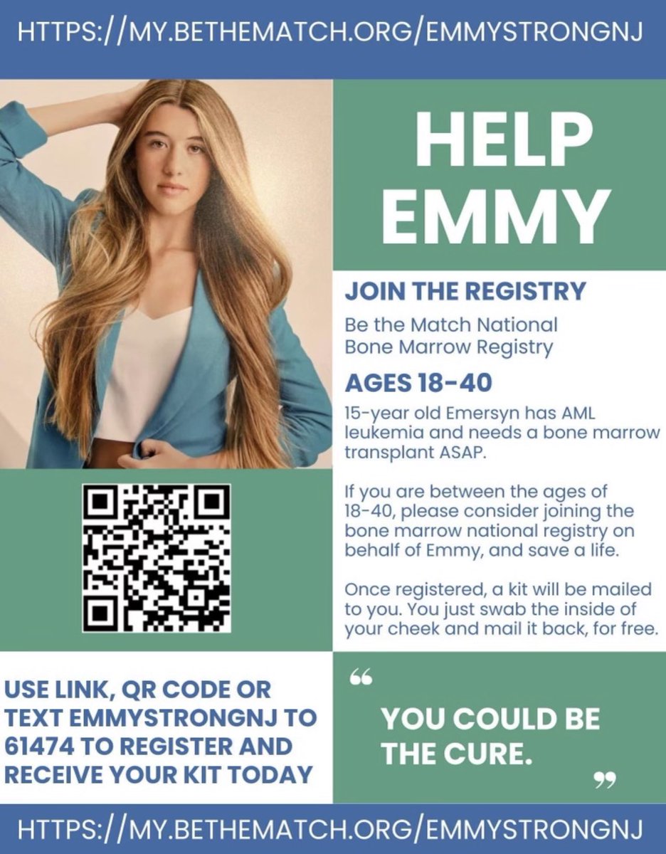 SmithEibelerLLC's tweet photo. Only 2% of population is on the national registry and a significant # of the 2% cannot be located or will not donate when asked #bethematch https://t.co/JUfzaMp0MG