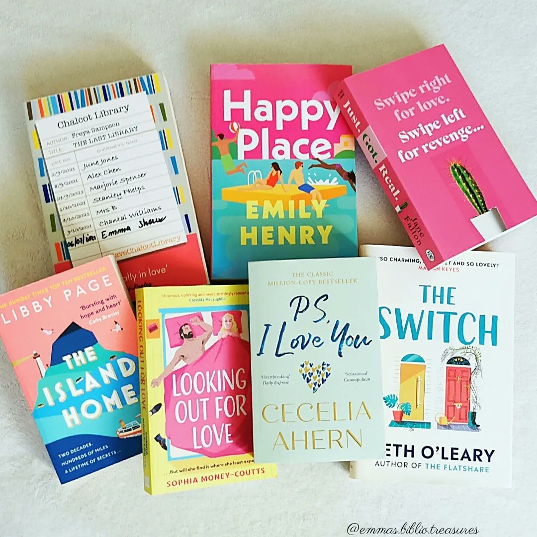 Bibliotreasures's tweet image. I&apos;m a bit behind on the @Squadpod3 #romancerocks challenge so today is a 3-in-1

Here&apos;s some of my favourite romance authors, plus #PSILoveYou is my love story everyone should read and #TheLastLibrary is today&apos;s prompt.

Have you read any of these?
@JaneFallon