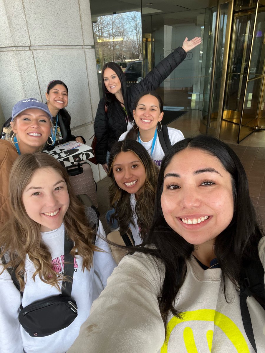 So proud of these wonderful women for going to Atlanta this past weekend and representing our chapter at Sigma Kappa’s ELC! 🫶🏼💜