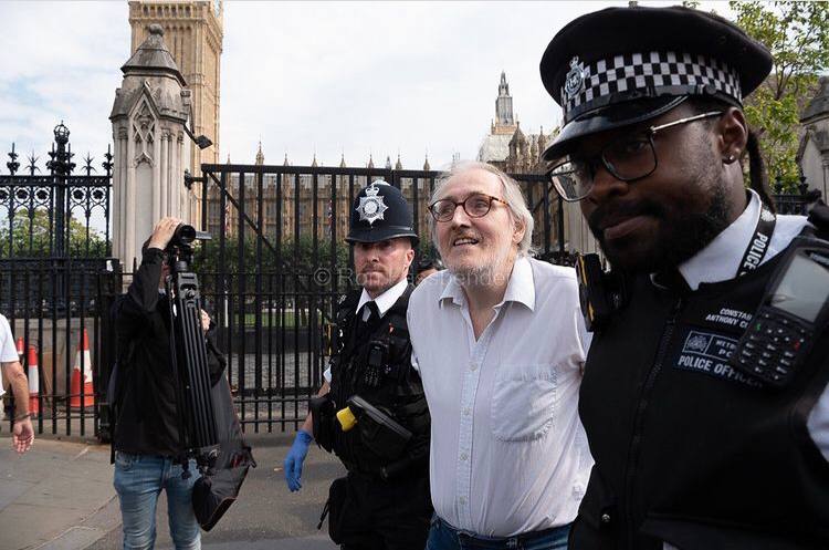 revoltinghippie's tweet image. September 2022 when Extinction Rebellion occupied Parliament & 10 of us were arrested