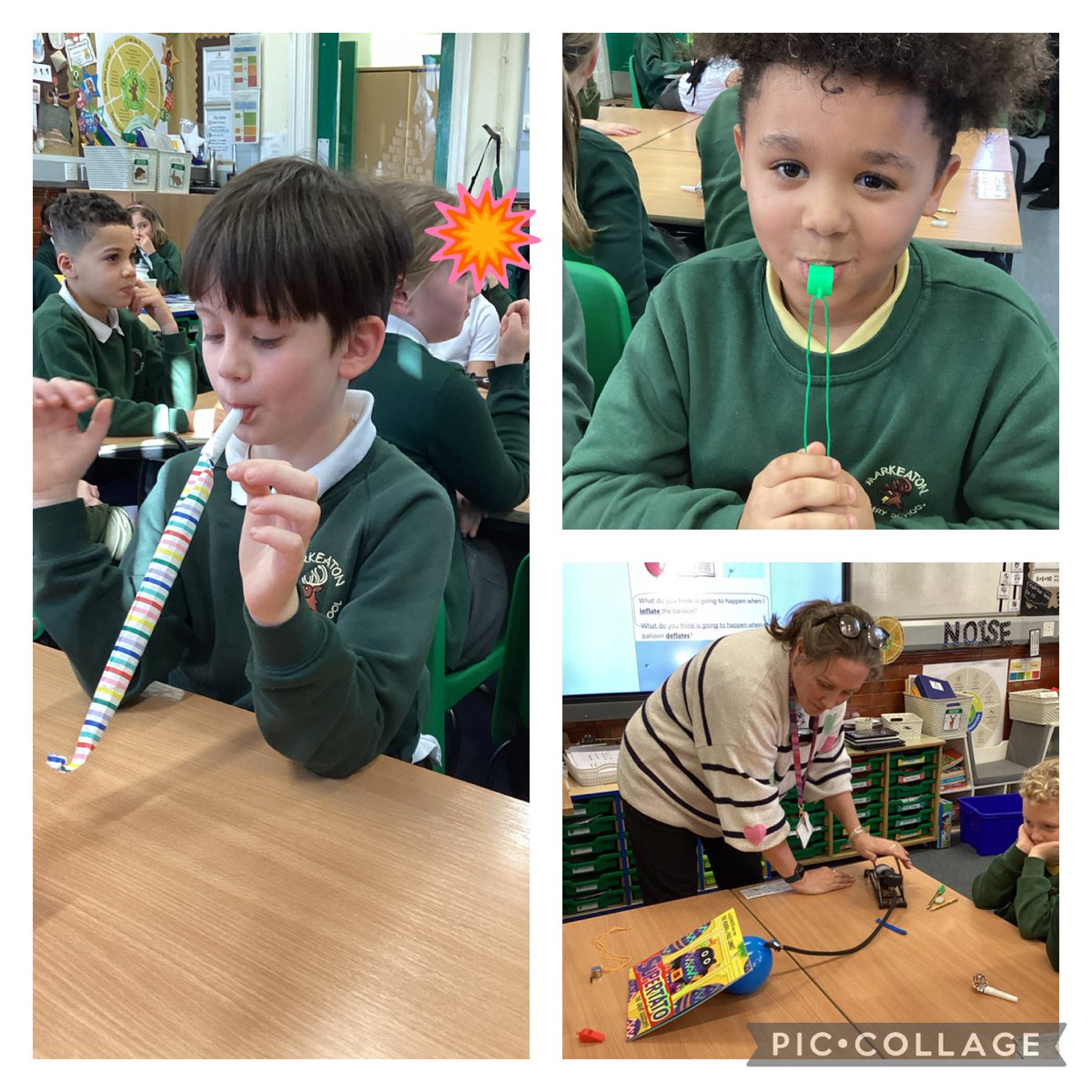 Year3Markeaton's tweet photo. This afternoon, Maple have been finding out all about pneumatic systems and how they work. What everyday pneumatic systems can you name with your children? #MPSdesigntechnology #MPSDT https://t.co/tJQtWlN9fZ