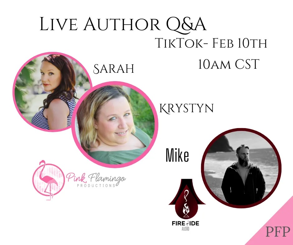 Live Author Q&A on TikTok! Questions about Production, Publishing, Distribution? Come on and ask! 

Comment with any questions you have below and we will answer them first!

#PinkFlamingiProductions #PFPAudio #FiresideAudio #NorthernLakeAudio #NLA #Audiobooks #HumanVoiceOnly