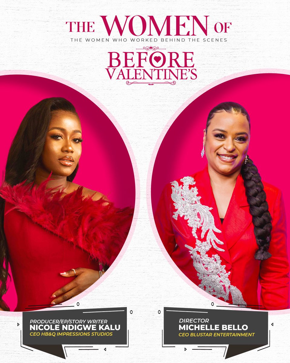 imichellebello's tweet photo. I had a great time working with my Lil Sis Nicole on this awesome movie Before Valentine’s which is still the No.1 Nollywood Film on Netflix!!!! And Yes I directed the movie 😎
#beforevalentines #michellebello #multipleawardwinningfilmmaker #Netflix #Number1moviesbacktoback https://t.co/5ZaduvBdYp