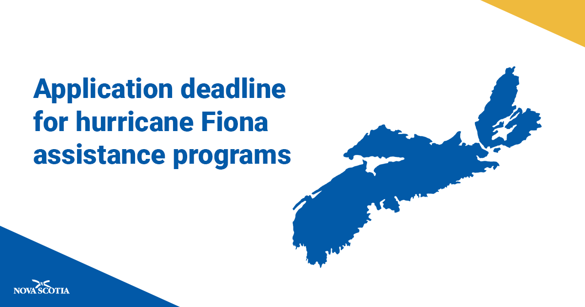 Munpict ca On Twitter RT nsgov Nova Scotians Eligible For The Remaining Hurricane Fiona 