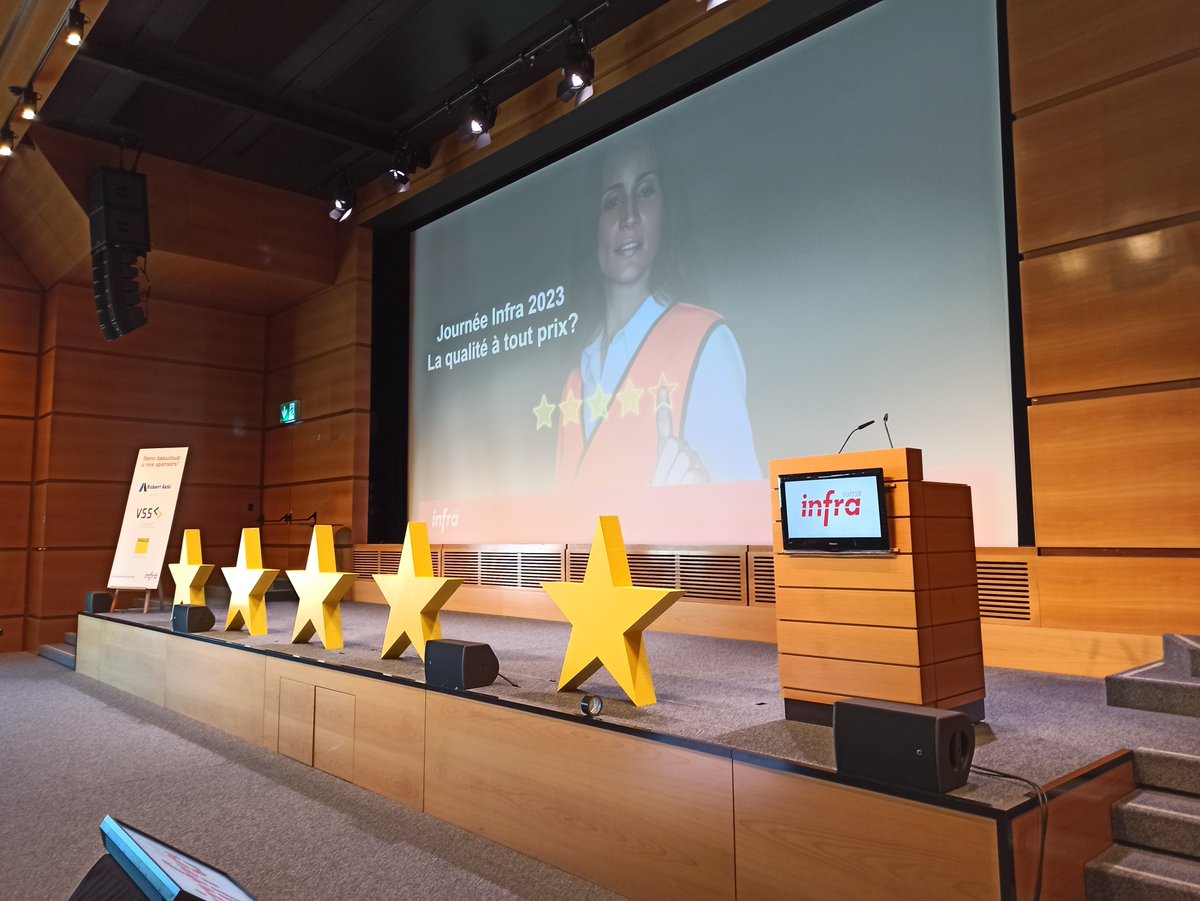 Nous aurons le plaisir d'accueillir sur scène Messieurs Christian Wasserfallen <a href="/cwasi/">Christian Wasserfallen</a>, Guido Biaggio (#OFROU), Vincent Pellissier, Patrick Miazza (<a href="/bkw/">BKW</a>), Olivier Français <a href="/OliFrancais/">Olivier Français</a> (<a href="/ParlCH/">Parl CH</a>), Sergei Aschwanden (#VillarsLoisirsTourismeSA) et Adrian Dinkelmann (<a href="/InfraSuisse/">Infra Suisse</a>).