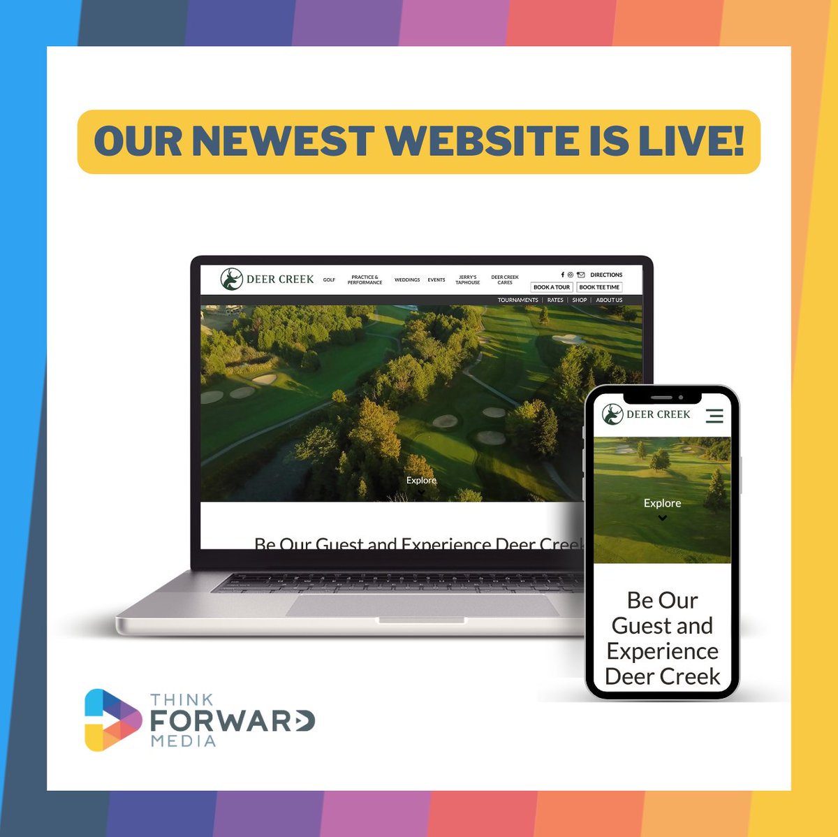 Our newest website is live! 

Check out the website here: mydeercreek.com

.
.
.
#Barrie #webDesign #WebDevelopment #CanadianBusinessOwner #canadaBusiness #torontobusinessowner #ontarioBusiness #MyDeerCreek #DeerCreek #DeerCreekGolfAndBanquet #OntarioGolf