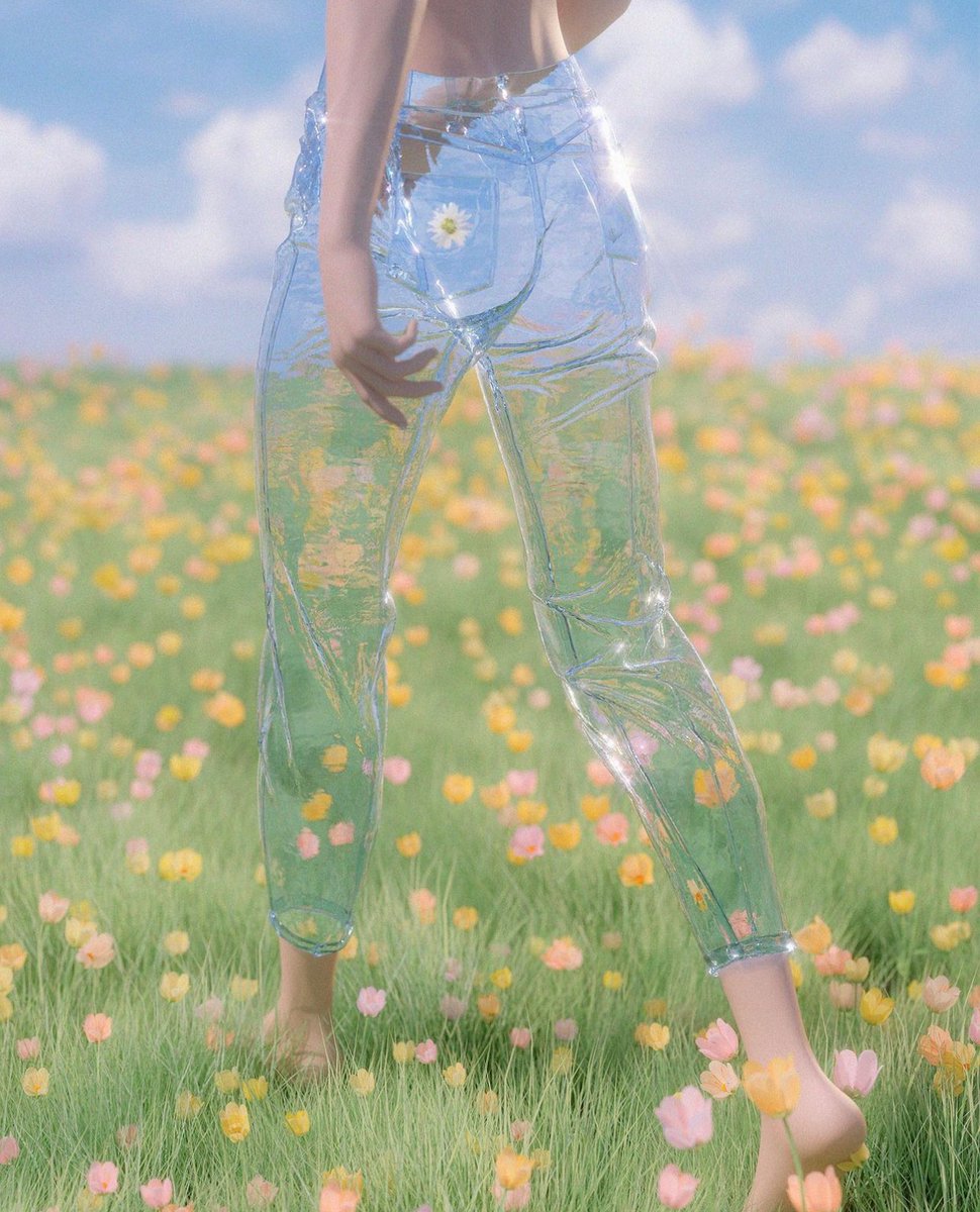 returnonart's tweet photo. Swimwear, a collection of clothing made from water. The series explores a playful aesthetic while embracing the lack of physical limitations that digital fashion provides.⁠
⁠
Artist: Hayden Clay (@hayden_clay)⁠
⁠
#artfeed #artsy #artoftheday #artwork #art #digitalart #summer https://t.co/4JFXtC6SWX