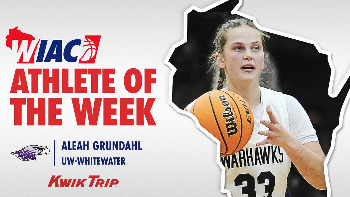 WIAC (@wiacsports) on Twitter photo #WIACBBALL | <a href="/UWWAthletics/">Warhawk Athletics</a> Grundahl Tabbed Women's Kwik Trip Athlete of the Week: bit.ly/3RE5FeG
#ExcellenceInAction
#d3hoops #WIACBBALL | <a href="/UWWAthletics/">Warhawk Athletics</a> Grundahl Tabbed Women's Kwik Trip Athlete of the Week: bit.ly/3RE5FeG
#ExcellenceInAction
#d3hoops