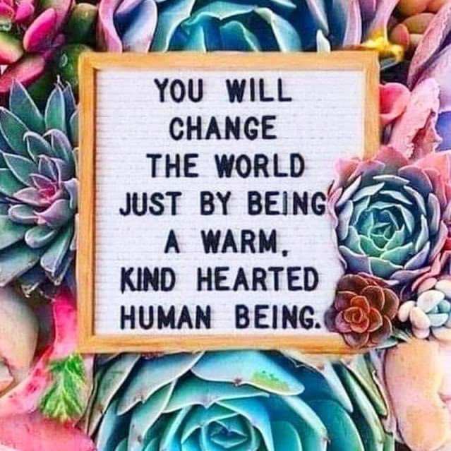 Pretty simple, actually 😉☀️

#changetheworld #bekind #humanbeing #choices