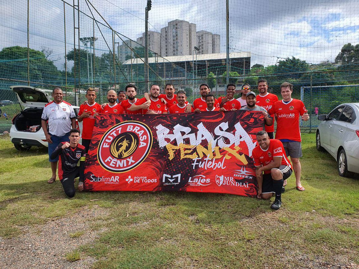 brasafenixfut7's tweet photo. ⚽️ Brasa Fênix 5 x 1 Jundiaí City
🏟 Showball
📍 Jundiaí, São Paulo
⏰ 08:00, 05/02/2023
🏆 Amistoso
🎥 BrasaFenix YT
#AvantiFenix 🇾🇪 🦅🔥
TAGS 🏷
#futebol7
#fut7
#fut7sp
#amadorfutebol
#society
#fut7brasil
#futebol7brasil https://t.co/D9PHiECf0p