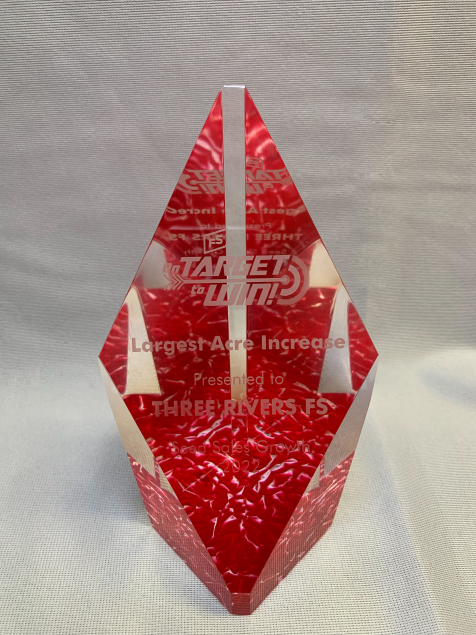 Congratulations to our Agronomy Sales Team who received the 2022 FS On Target to Win Award for Largest Acre Increase in Seed Sales! 👏

#GofurtherGoFS