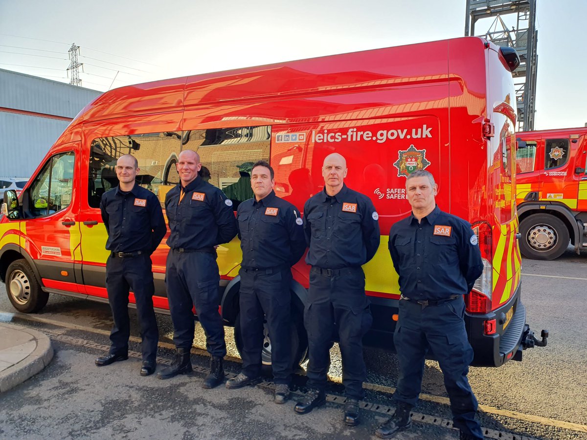 Four of our firefighters heading to Turkey as part of the @UK_ISAR_TEAM to help with the search and rescue mission following the devastating earthquakes.