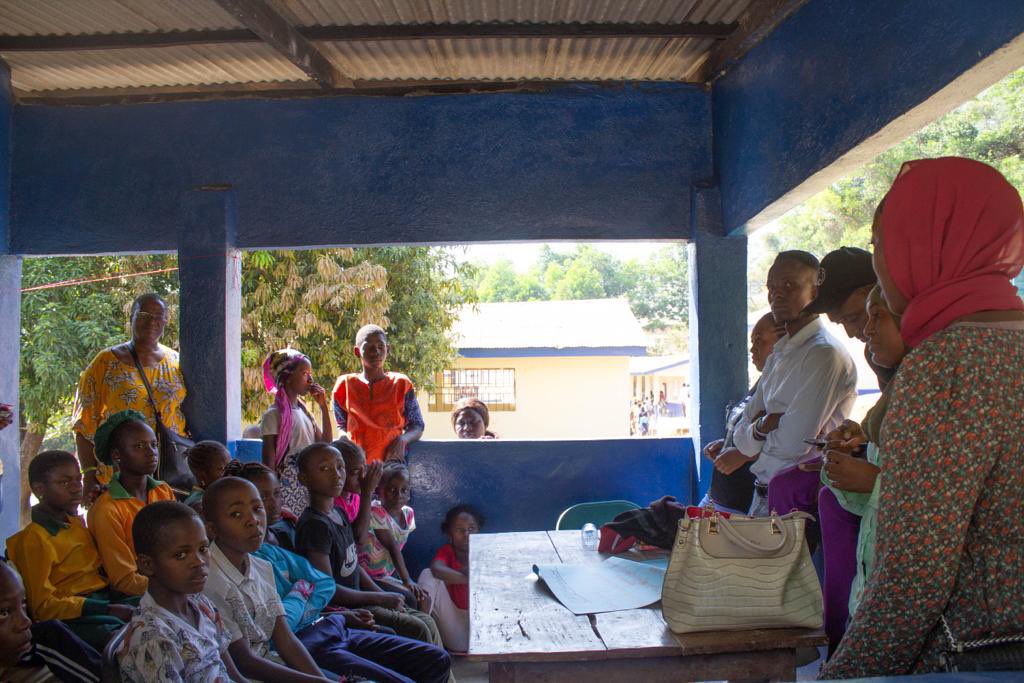 AlhajiNjai's tweet photo. #Project1808 #SciLead2023 Entrepreneurship Station, Kabala, Sierra Leone, January 20-22, 2023; building the next generation of successful social entrepreneurs with community in mind. Entrepreneurship station touched on getting started, Ideassations, translating ideas to practice https://t.co/1idKAUeRSq