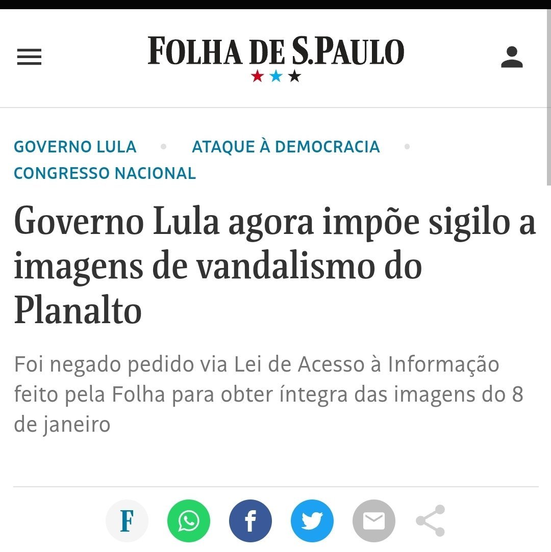 Prenderam pessoas inocentes e ainda colocaram sigilo para não pegarem que eles contrataram para vandalizar os 3 poderes!

Você que faz o L apoia essas atrocidades e sua vez irá chegar, você vai chorar sem ter pra quem!