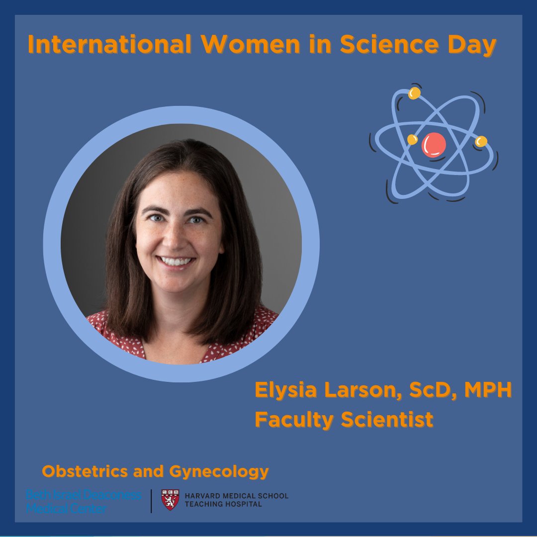 BIDMC_ObGyn's tweet image. Dr. @ElysiaLarson is a faculty scientist who, in addition to many other research projects, has helped integrate #doula care in #laboranddelivery at @BIDMChealth. Thank you, Dr. Larson, for making a difference in the lives of so many! #InternationalWomeninScienceDay