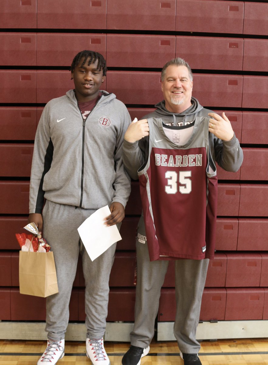 Bearden Basketball (@beardenhoops) on Twitter photo Senior <a href="/D1_TysonPirtle/">Tyson Pirtle</a> with Jay Whinery. Coach Whinery coaches football and teaches PE at BHS.
#myjerseyyourimpact <a href="/CoachWhinery/">Jay Whinery</a> Senior <a href="/D1_TysonPirtle/">Tyson Pirtle</a> with Jay Whinery. Coach Whinery coaches football and teaches PE at BHS.
#myjerseyyourimpact <a href="/CoachWhinery/">Jay Whinery</a>