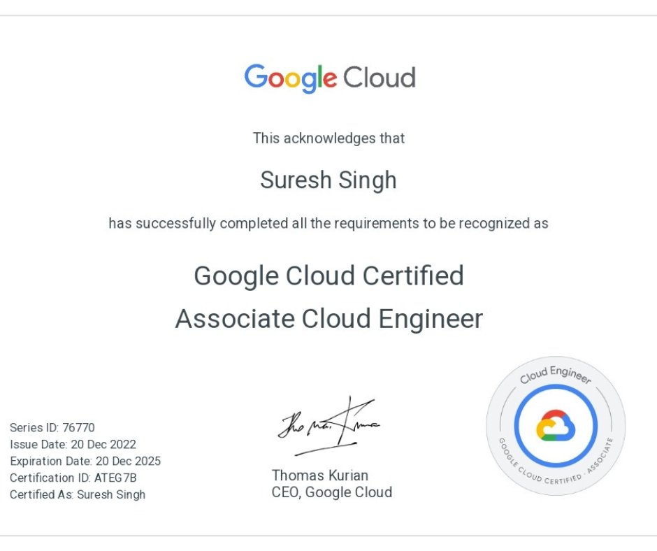 anITexperts's tweet photo. Glad to share that I am Google Cloud Certified Associates Cloud Engineer 🎉
@googlecloud https://t.co/Iuw3LNawKi