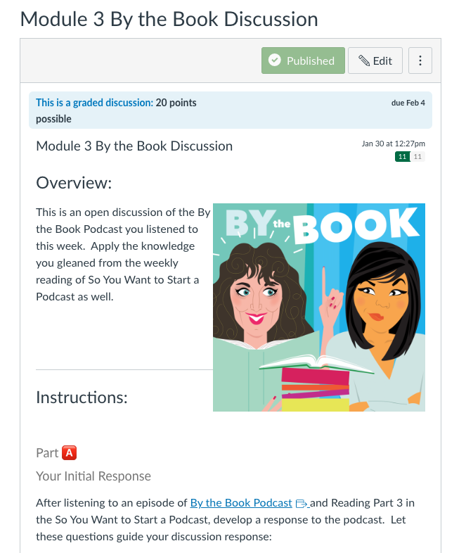 Ms_Robyn_Bryce's tweet photo. Using @kristenmeinzer @bythebookpod and #SoYouWantToStartAPodcast as a part of my Podcasting class curriculum.  These are such great resources for the class providing planning steps, ideas, and examples.  I hope that many of my learners go on to create their own pods. #MyYC https://t.co/fQhliSbgpb