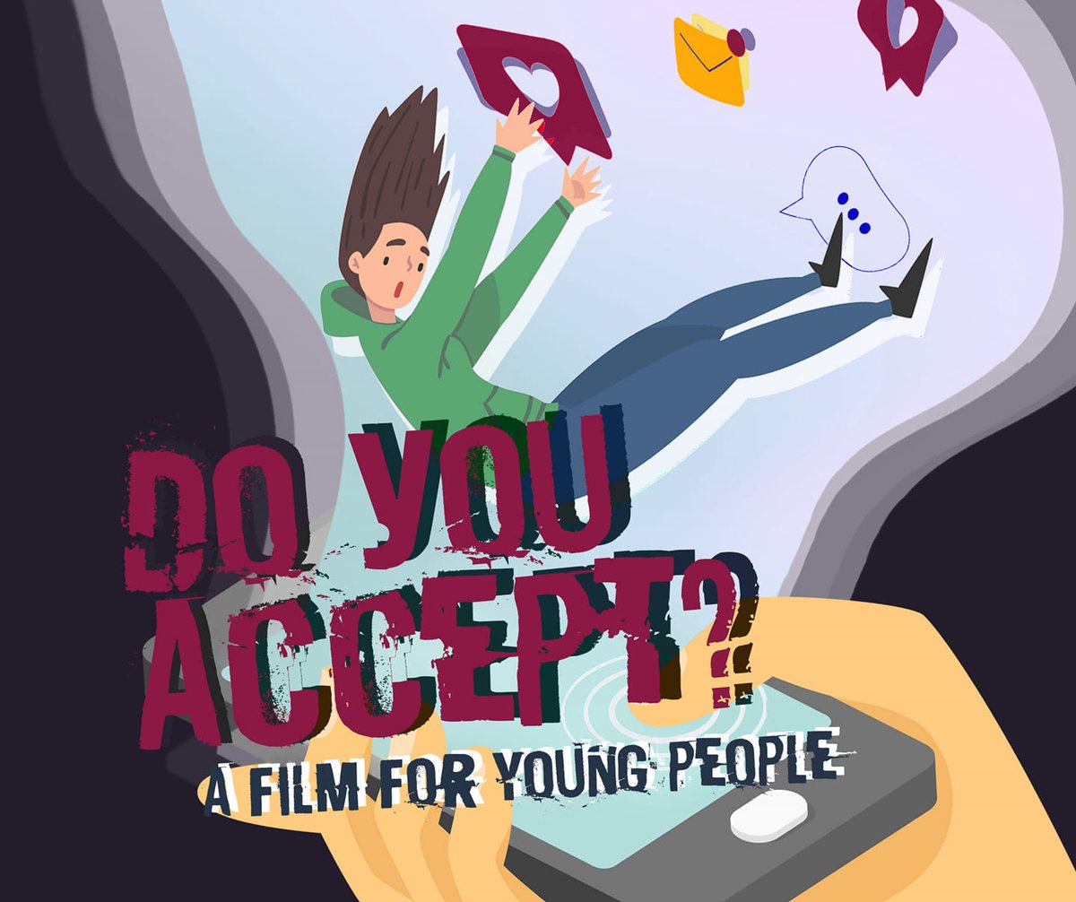 CTC_Productions's tweet photo. To celebrate #SaferInternetDay2023 we'd like to share with you the trailer to our E Safety film developed by Young People alongside professional actors and creatives to help shape the online safety support available to schools. Watch here: https://t.co/gXsrUHgqBo
#DoYouAccept https://t.co/z9YYp9IwXu