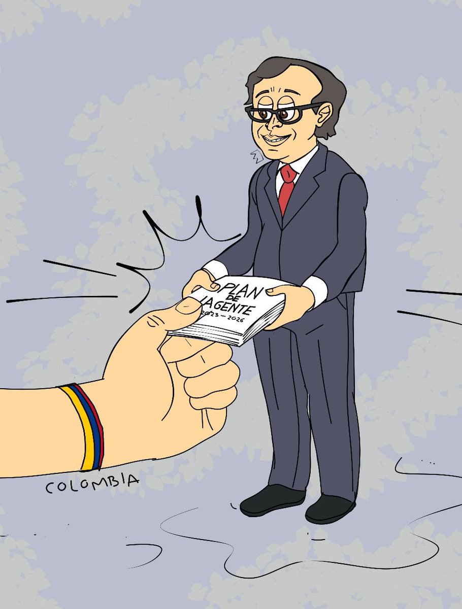PaulaQuin_'s tweet photo. Nuestro presidente @petrogustavo entregó hoy el plan Nacional de Desarrollo!!

Aquí empieza a construirse un nuevo país 💛💙❤️💚💜 https://t.co/ZLsjL9B49n