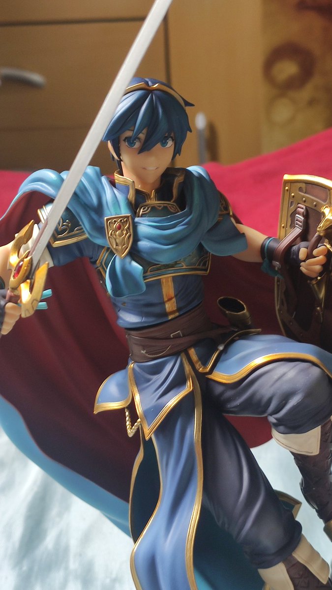 MajoraBR's tweet photo. Chegou o grande Guerreiro de fire emblem,Marth figure linda muito bem feita, original da Nintendo,agora só me falta o jogo para completar, 

#marth #fireemblem #fireemblemengage #nintendo #inteligentsystems #nintendoswitch #ACTIONFIGURES https://t.co/TiCSPfnYUU