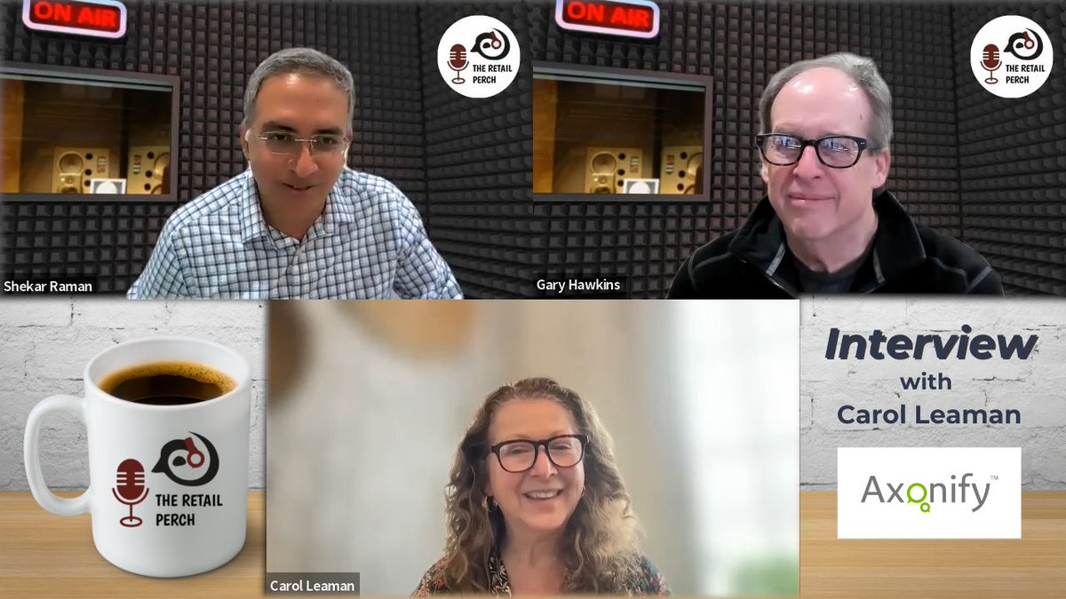 In this episode of The Retail Perch, <a href="/HawkinsRetail/">Gary Hawkins</a>   returns to join <a href="/shekarraman/">Shekar Raman</a> in welcoming <a href="/CarolLeaman/">CarolLeaman</a>. Carol is the CEO of <a href="/Axonify/">Axonify Inc.</a>, a company that delivers engaging training and communications to frontline employees. podcasts.apple.com/us/podcast/85-…