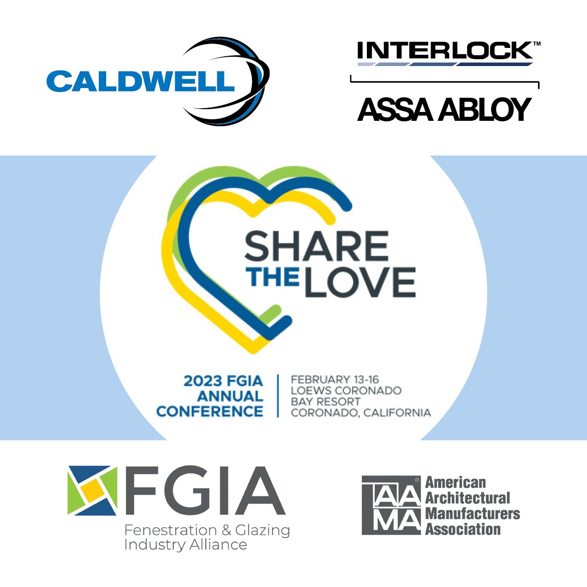 We hope to see you next week at Fenestration and Glazing Industry Alliance (FGIA)’s Annual Conference in Coronado, CA

We’ll be sharing how we run AAMA 904-21 Tests for Projected Hinges!

Wednesday 15th February, HARDWARE HANDS-ON MULTI-STATION DEMONSTRATION
1-2:25pm, Commodore D
