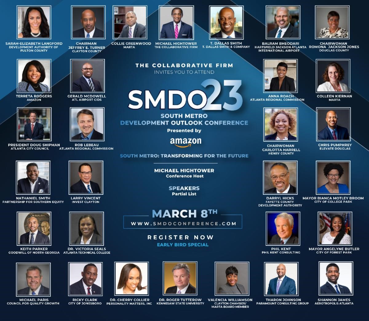 GoSeeDoATL's tweet photo. Please Join Our SMDO23 ARC Report and Economic Forecast Panelists as They Share Insight and a Fresh Outlook On The South Metro Region. Contact https://t.co/Iid91OmEAA for details.  March 8, 2023.
#GoSeeDoATL #SMDO #BusinessConference #Business #SouthMetro https://t.co/2kTkrRhR9I