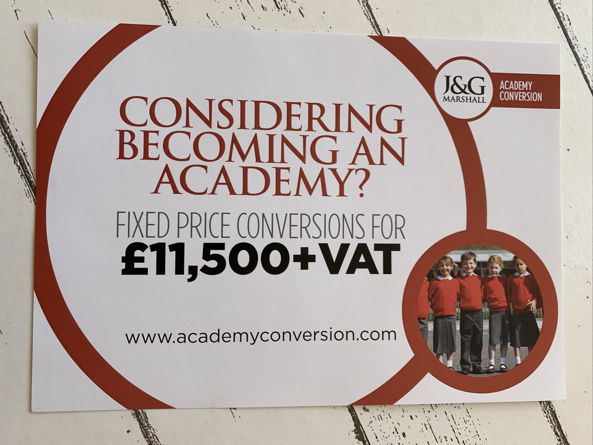 JandGLtd's tweet photo. Want to know more about Academy Conversion? 

The cost, the work, the benefits? Why so many schools are choosing this rout and succeeding? See below and get in touch.

https://t.co/NKOJeckOUB https://t.co/uZlvGh8dvz
